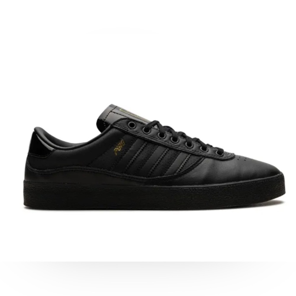 NWT Adidas Black Puig Indoor Sneakers Skateboarding Tennis Shoe In Box Size 11